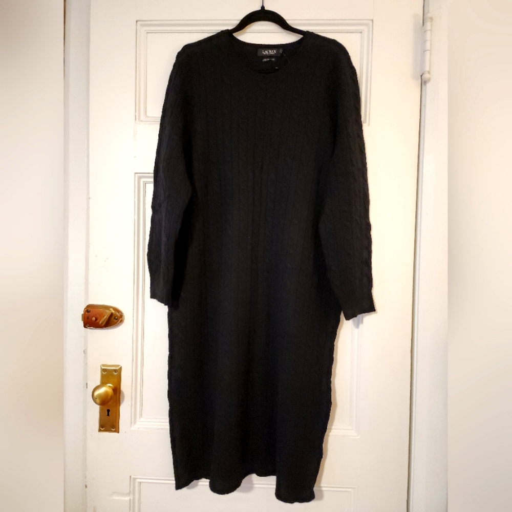 Ralph Lauren Navy Blue Sweater dress